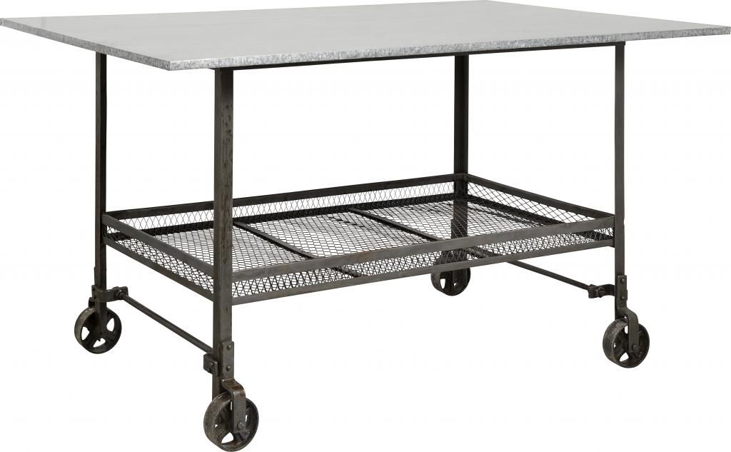 industrial design tafel nordal trolley tafel industrial zilver ijzer designwonen industrial design tafel nordal trolley tafel industrial zilver ijzer designwonen